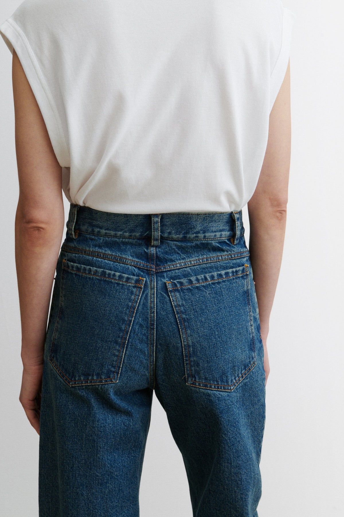 Puerto Pant Aged Indigo