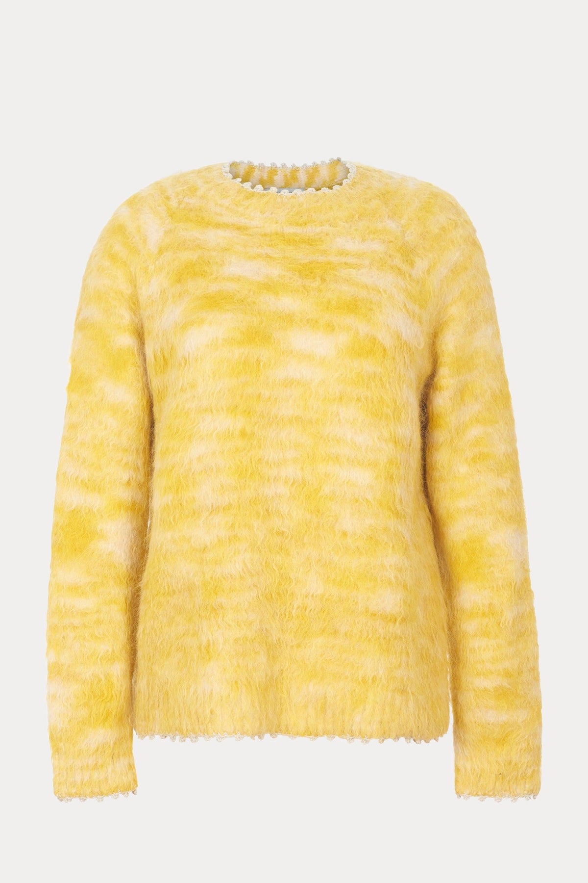 Durden Sweater Chartreuse Space Dye