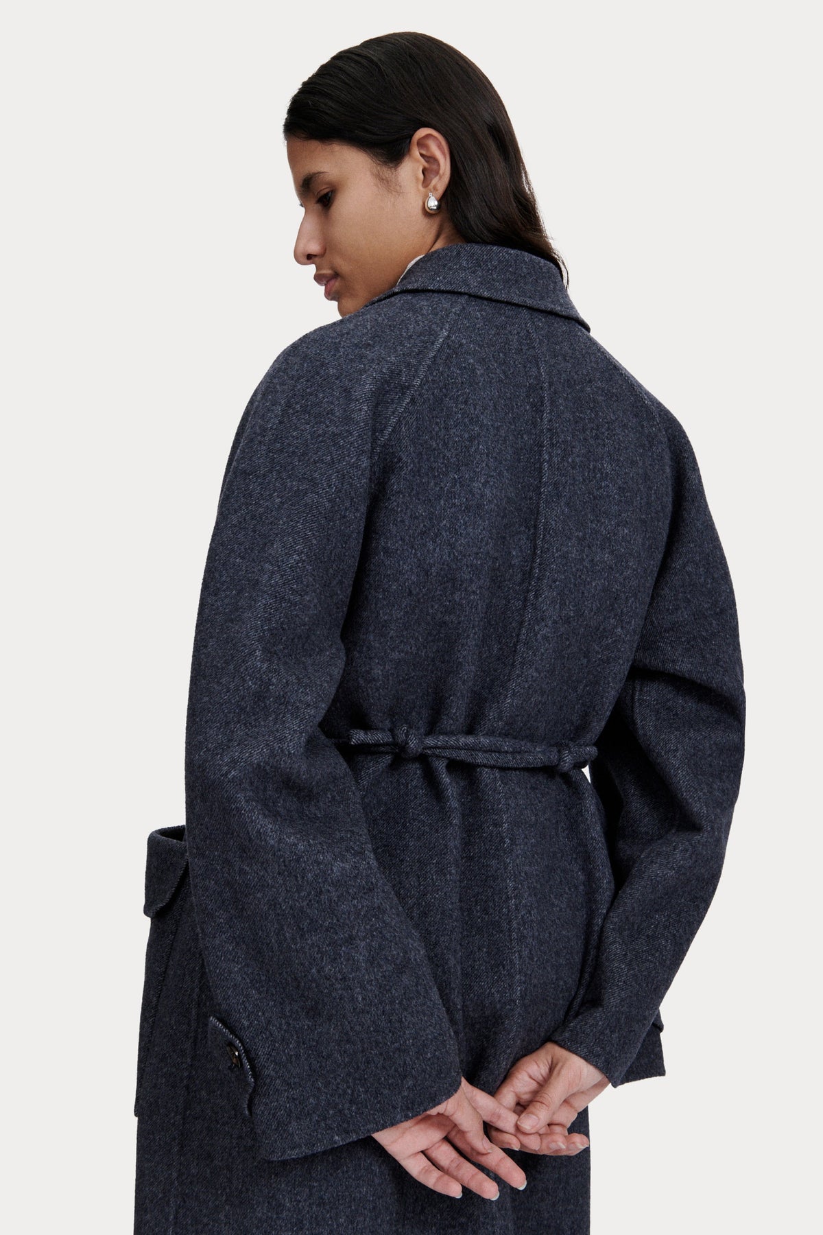 Alves Trench Black\/Grey