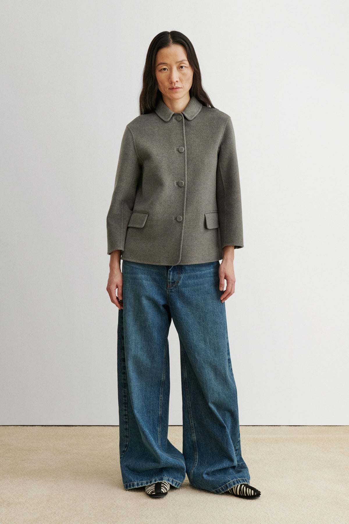 Chaplin Blazer Grey Melange