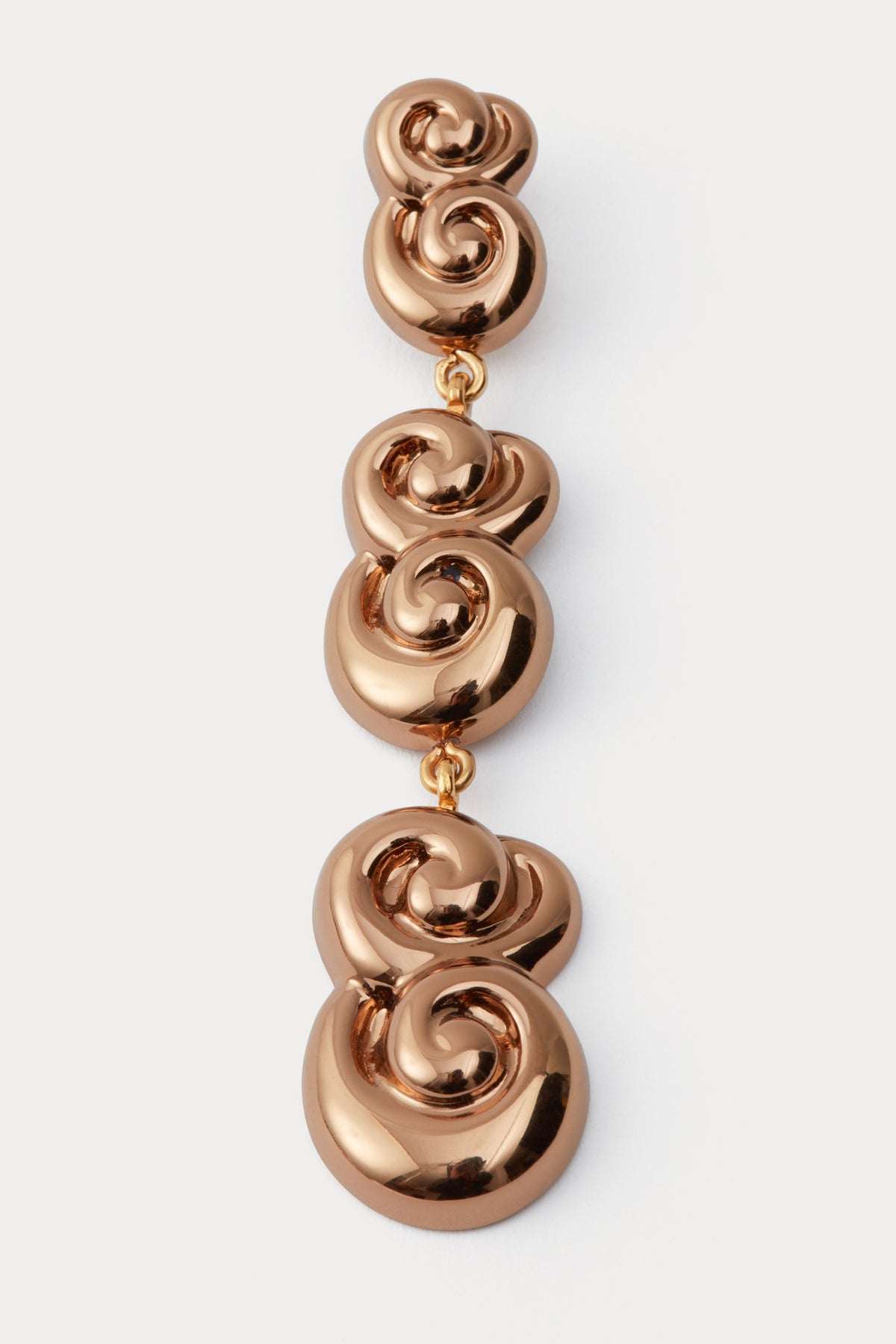 Croissant Earring Old Gold