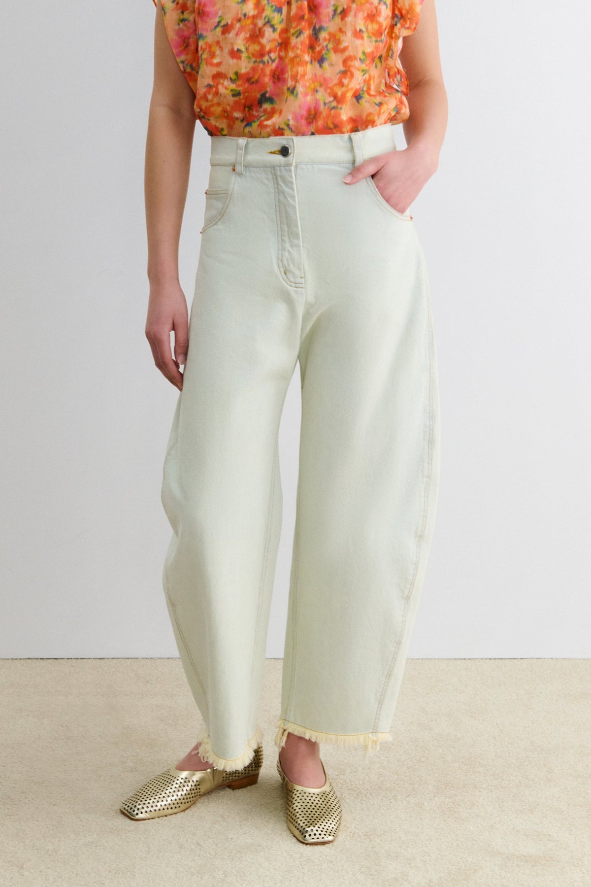 Keenan Pant Bleached
