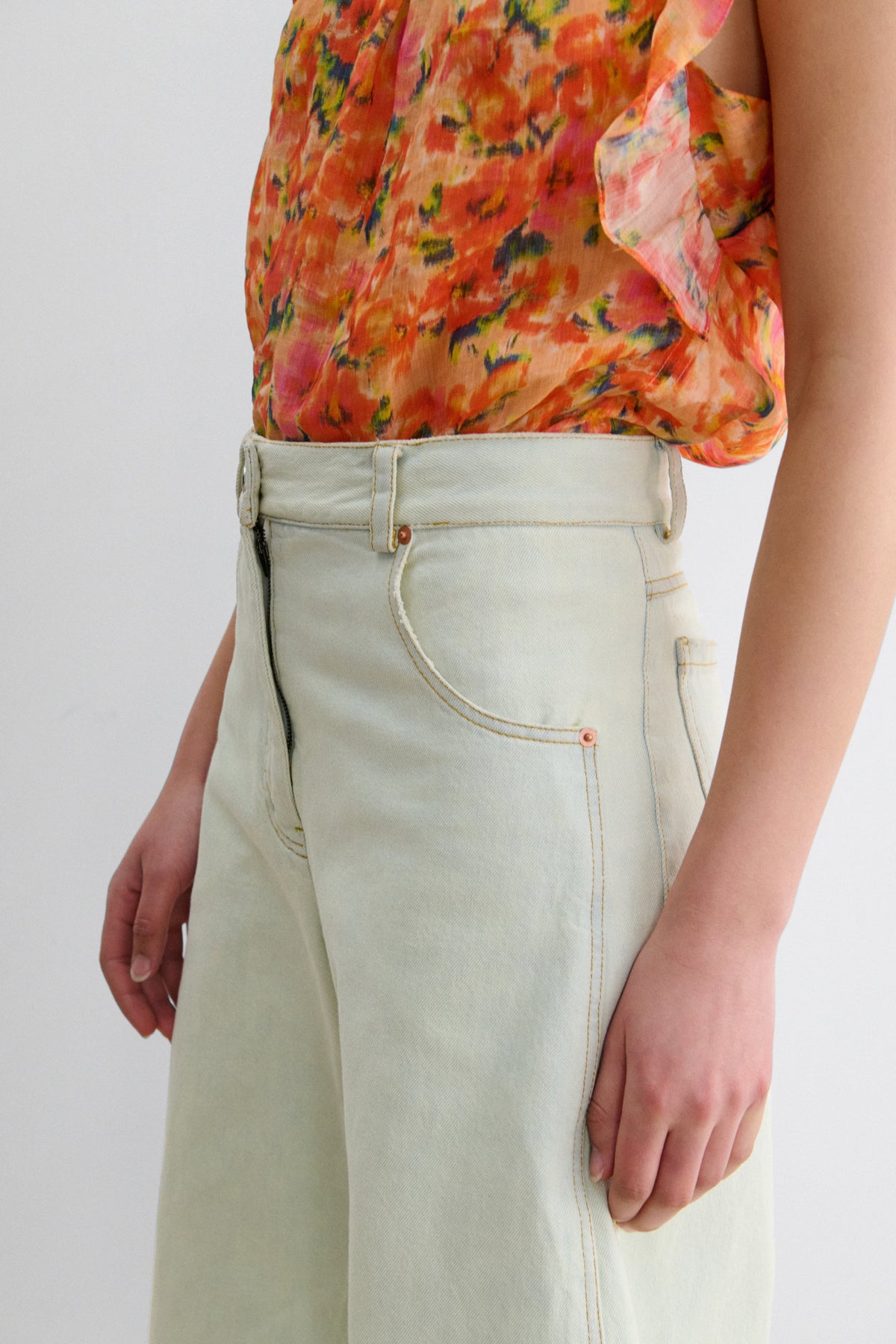 Keenan Pant Bleached