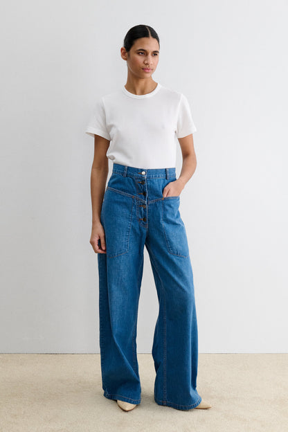 Angle Pant Indigo