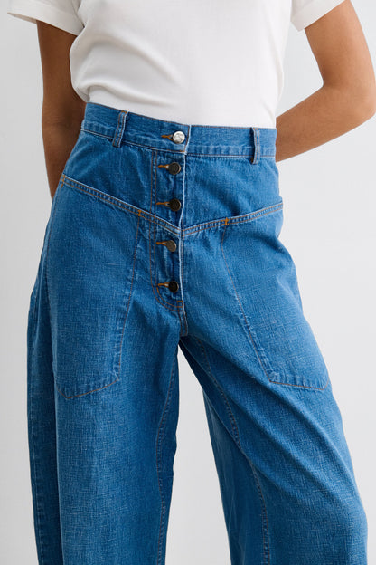 Angle Pant Indigo