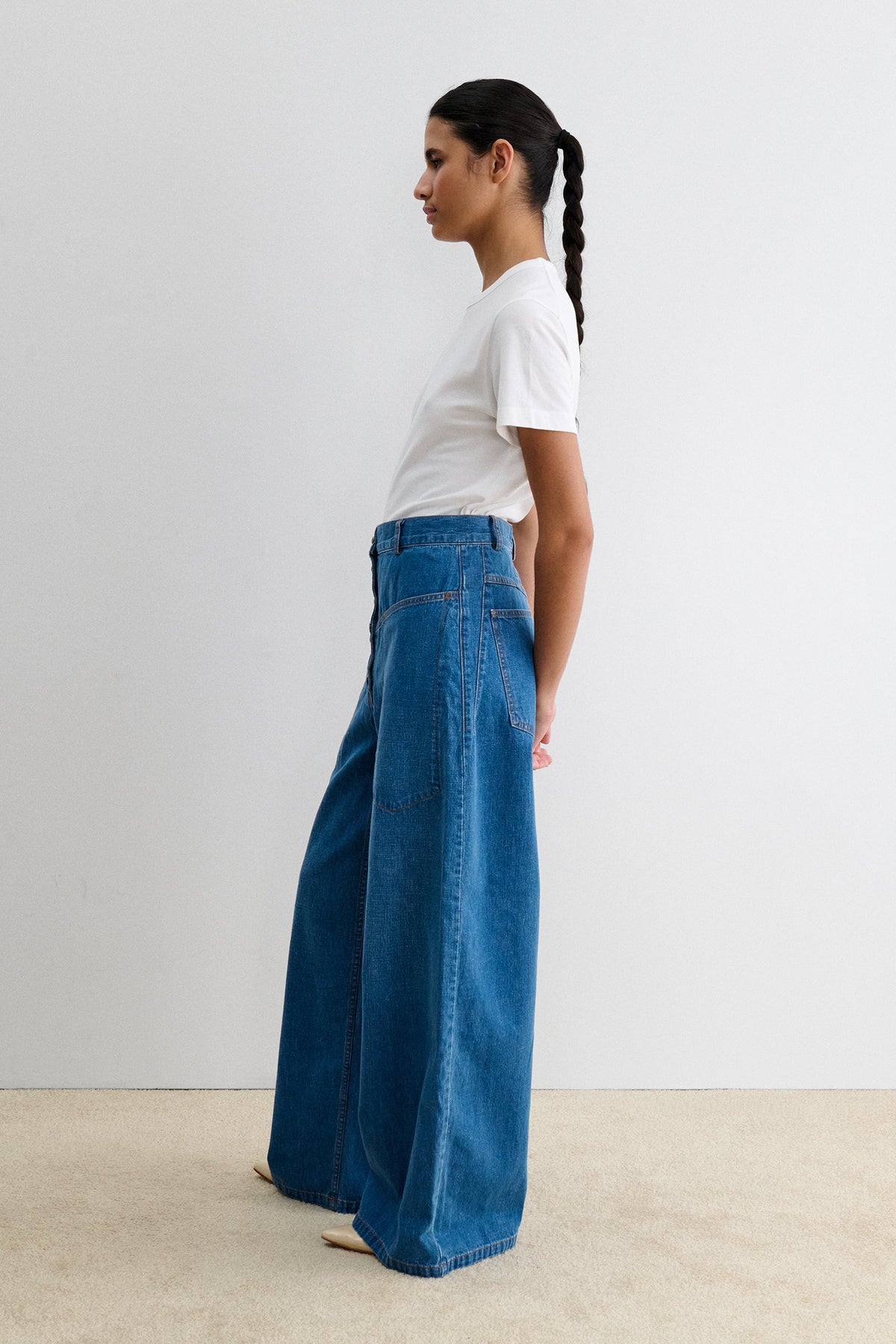 Angle Pant Indigo