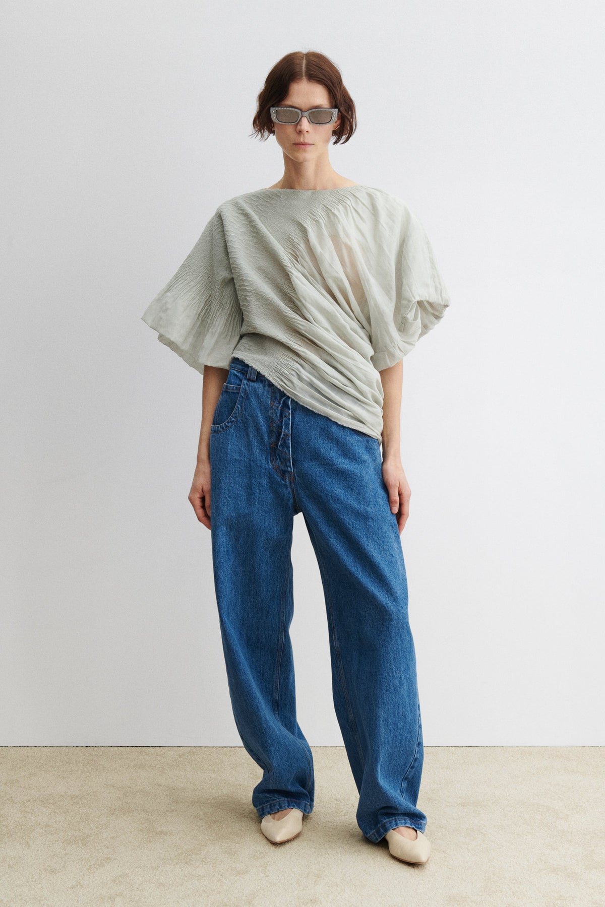 Snap Pant Cool Indigo