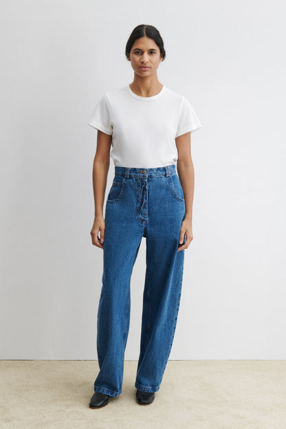 Snap Pant Cool Indigo