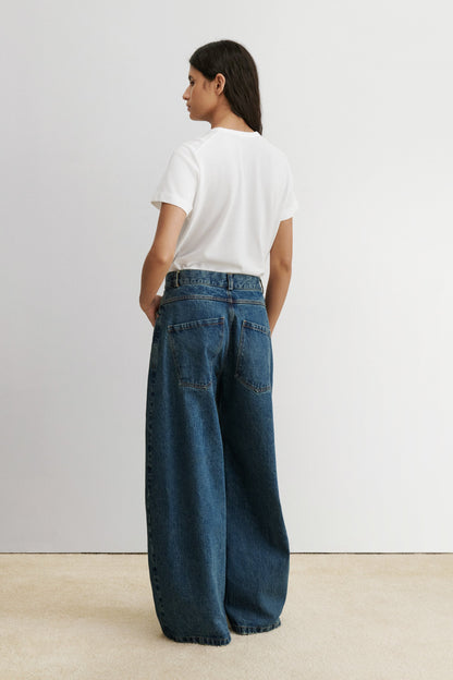 Dottir Pant Aged Indigo