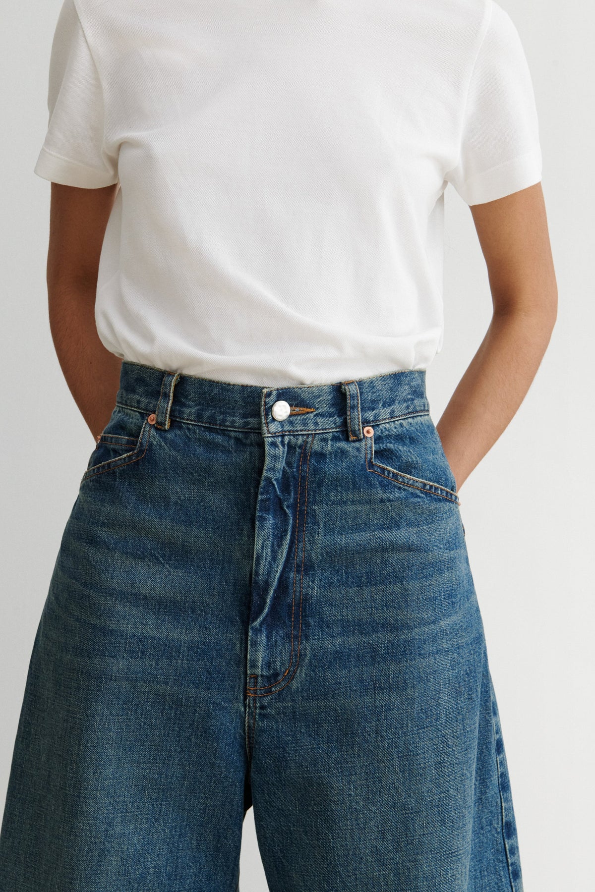 Mae Pant Aged Indigo