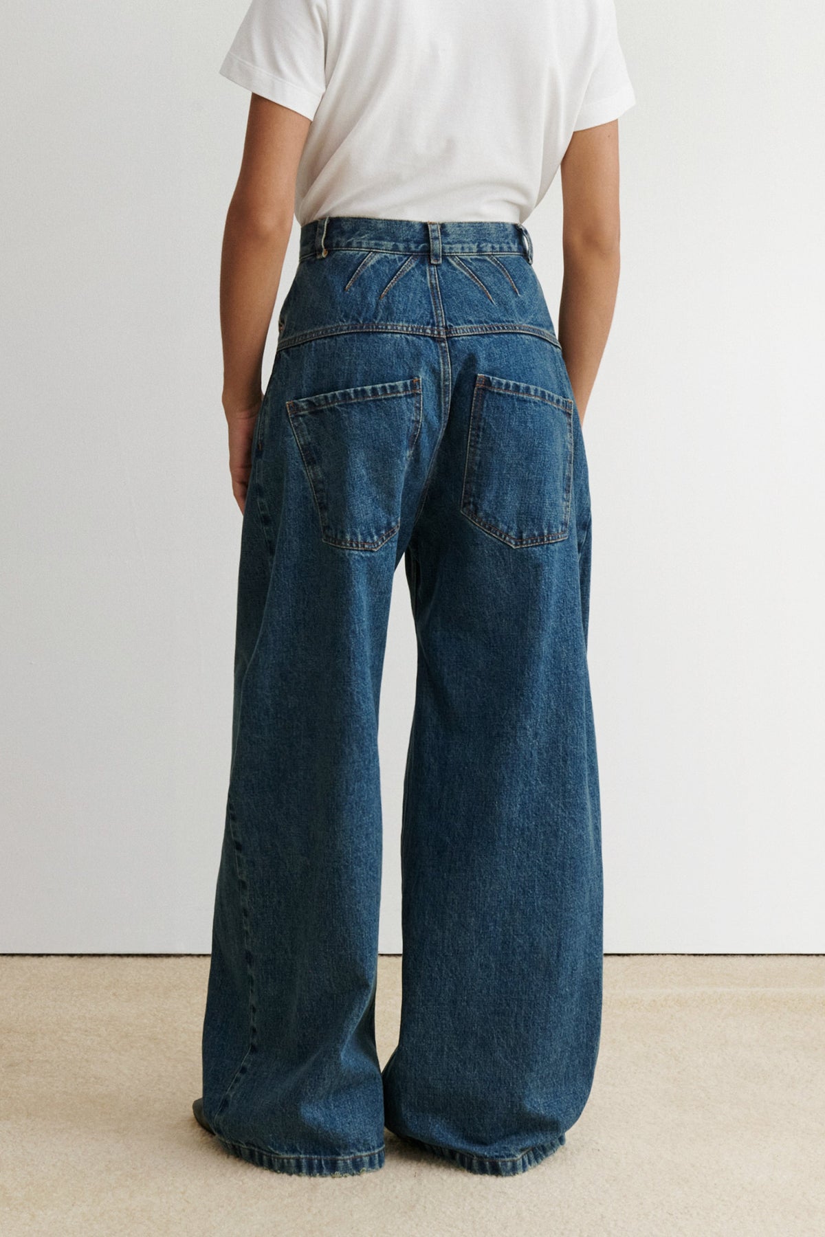 Mae Pant Aged Indigo