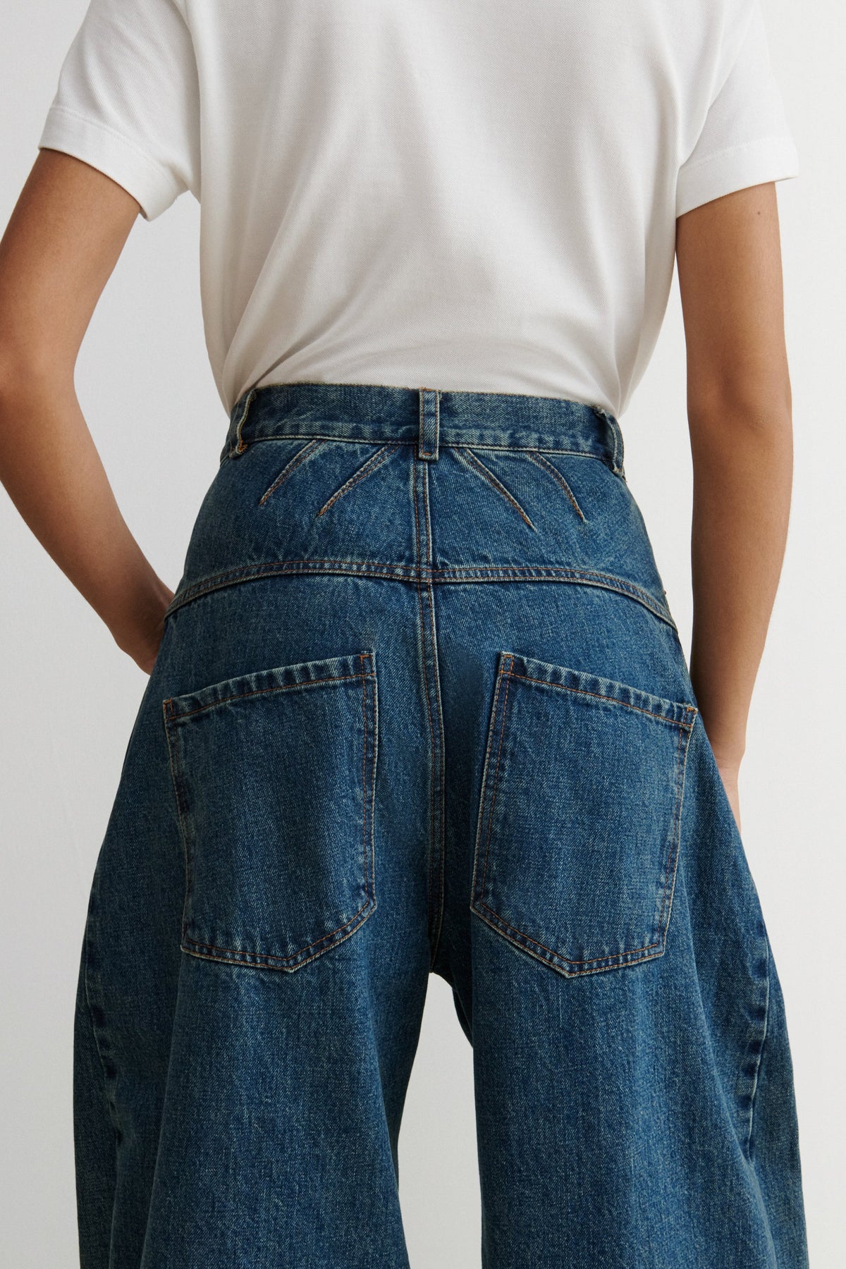 Mae Pant Aged Indigo