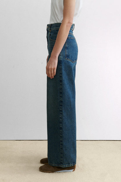 Puerto Pant Aged Indigo