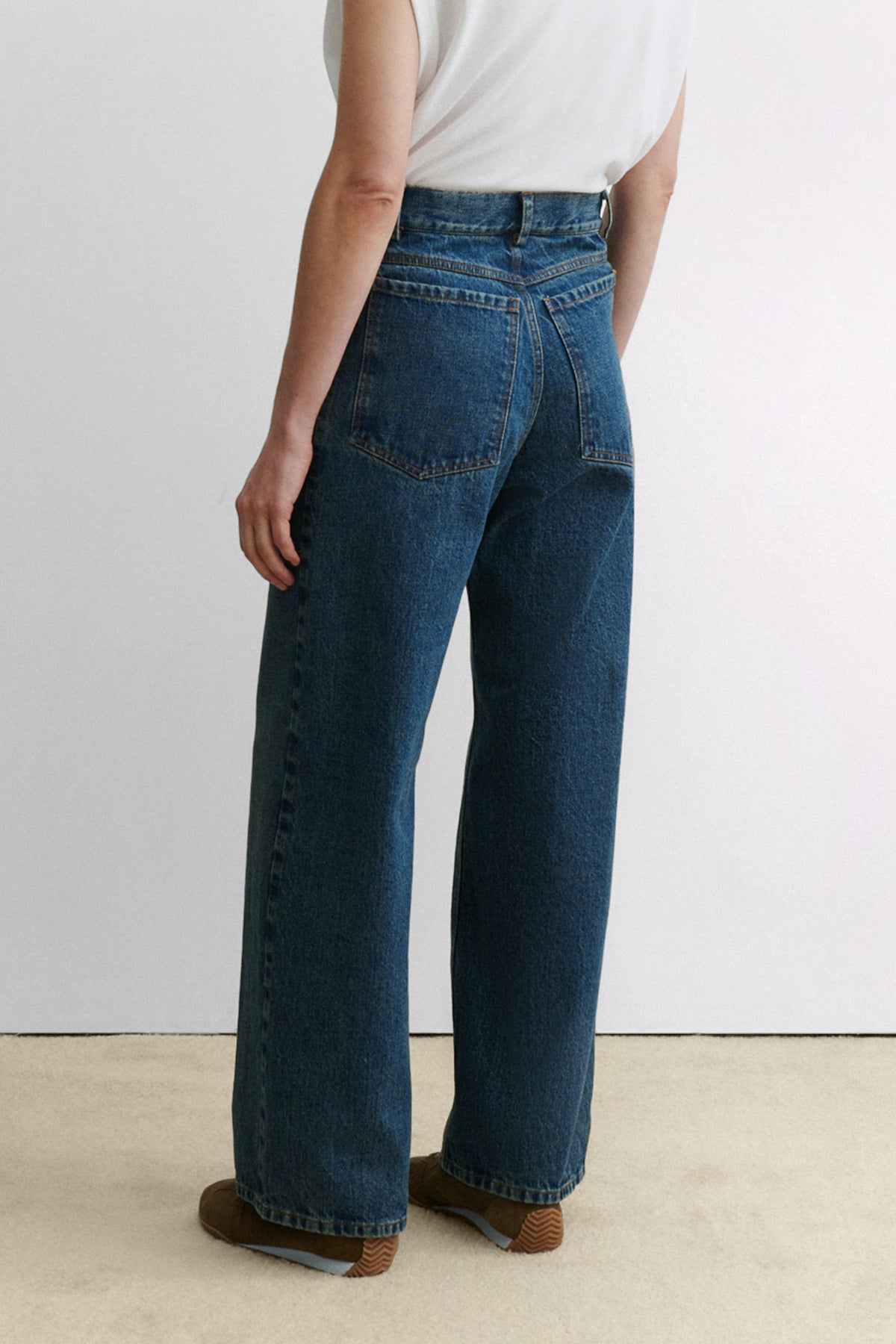 Puerto Pant Aged Indigo