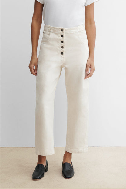 Elkin Pant White