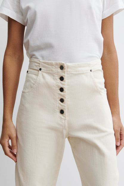 Elkin Pant White