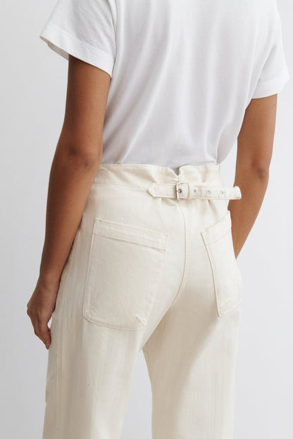 Elkin Pant White