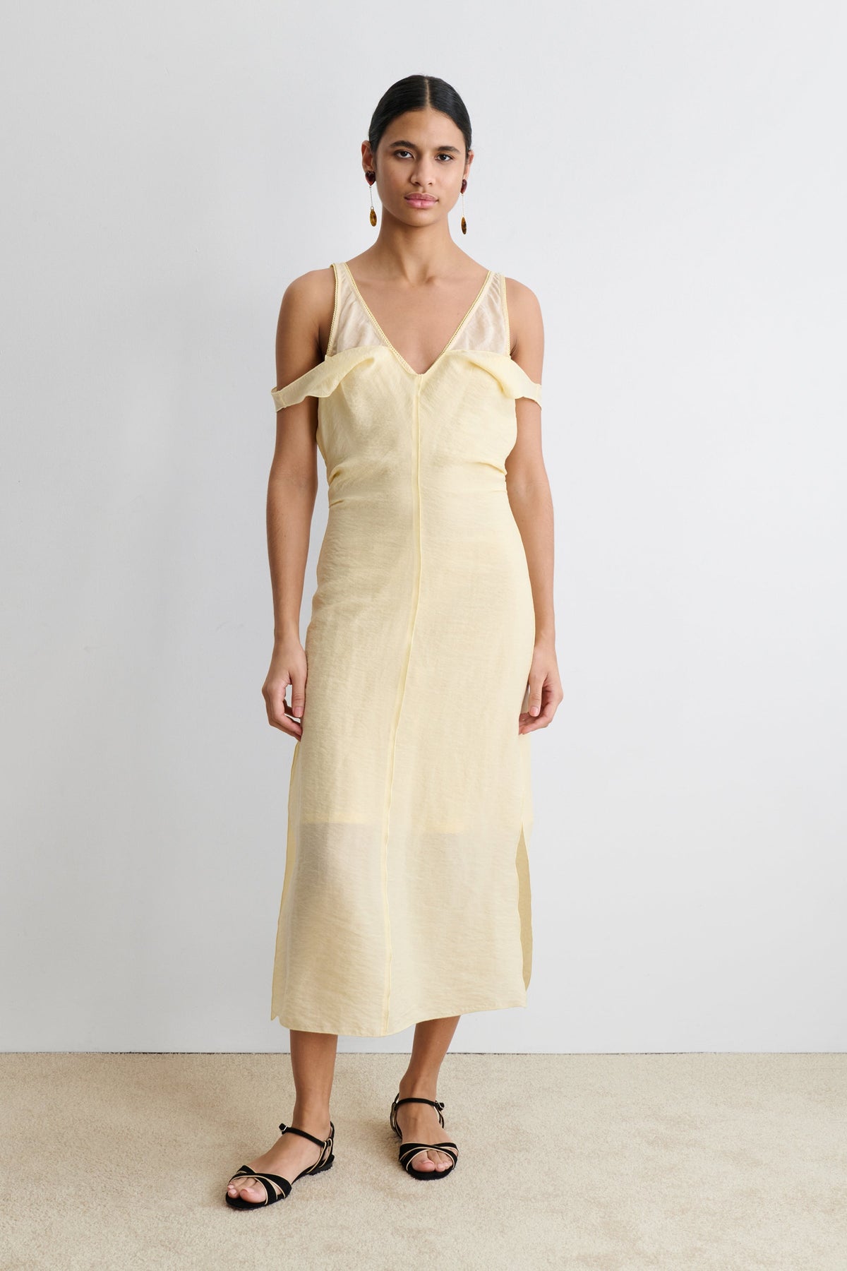 Cama Dress Yellow