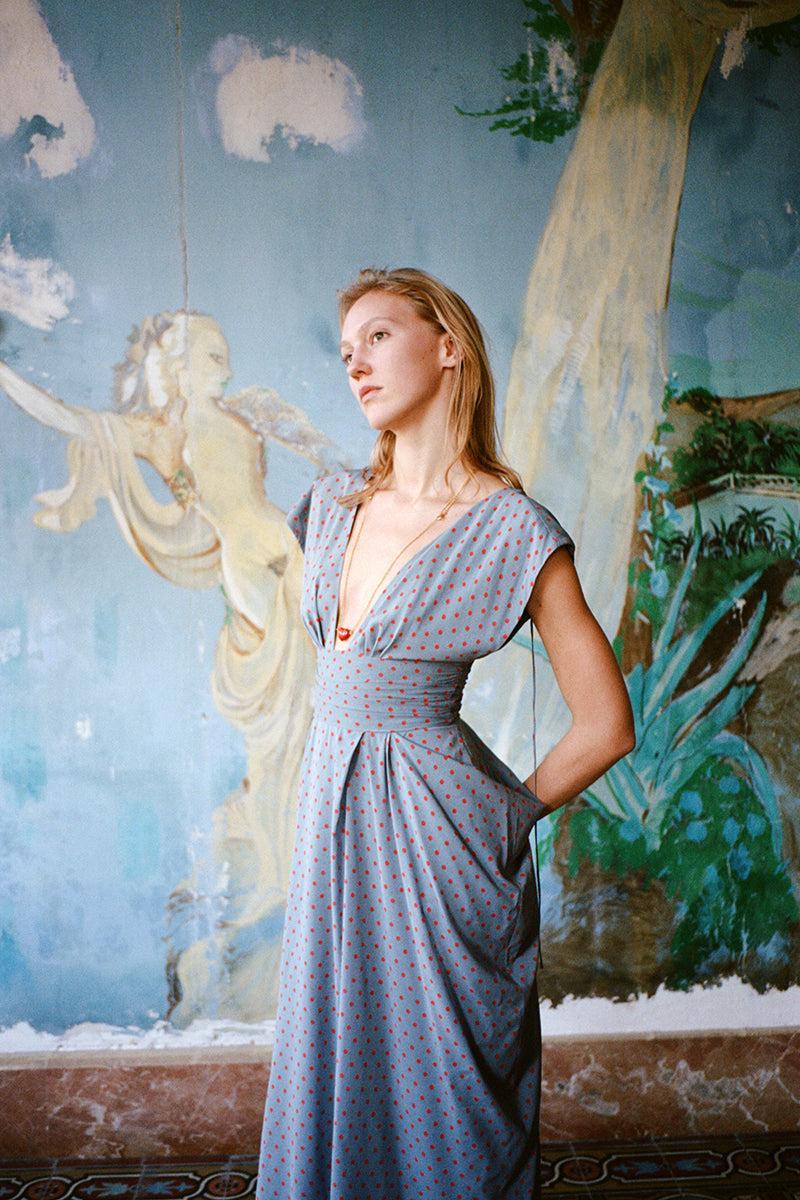 Christie Dress Slate