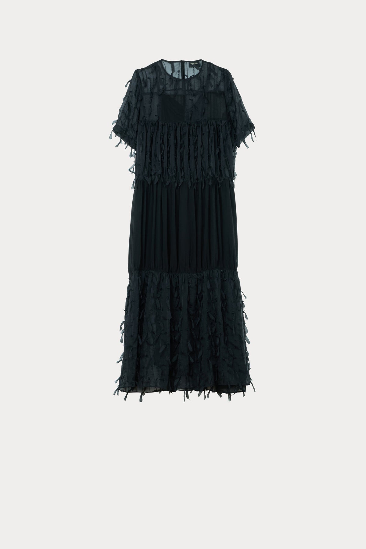 Patch Dress Black