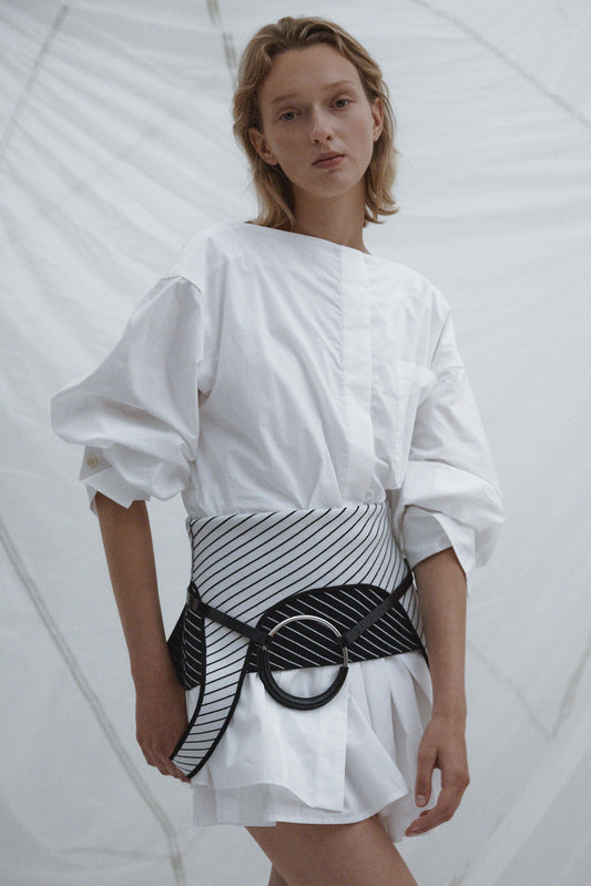Babson Dress White