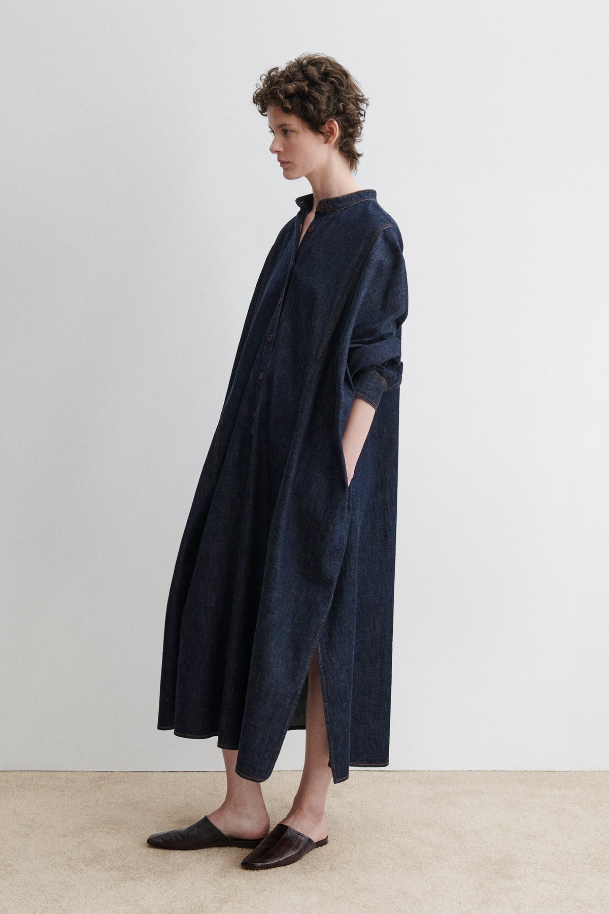 Solicitous Dress Indigo