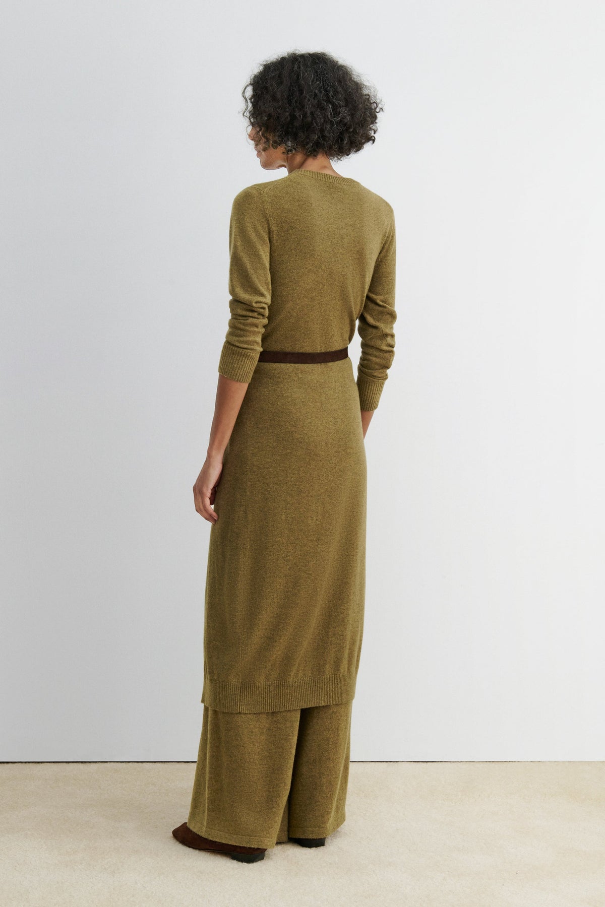 Steeds Dress Mustard