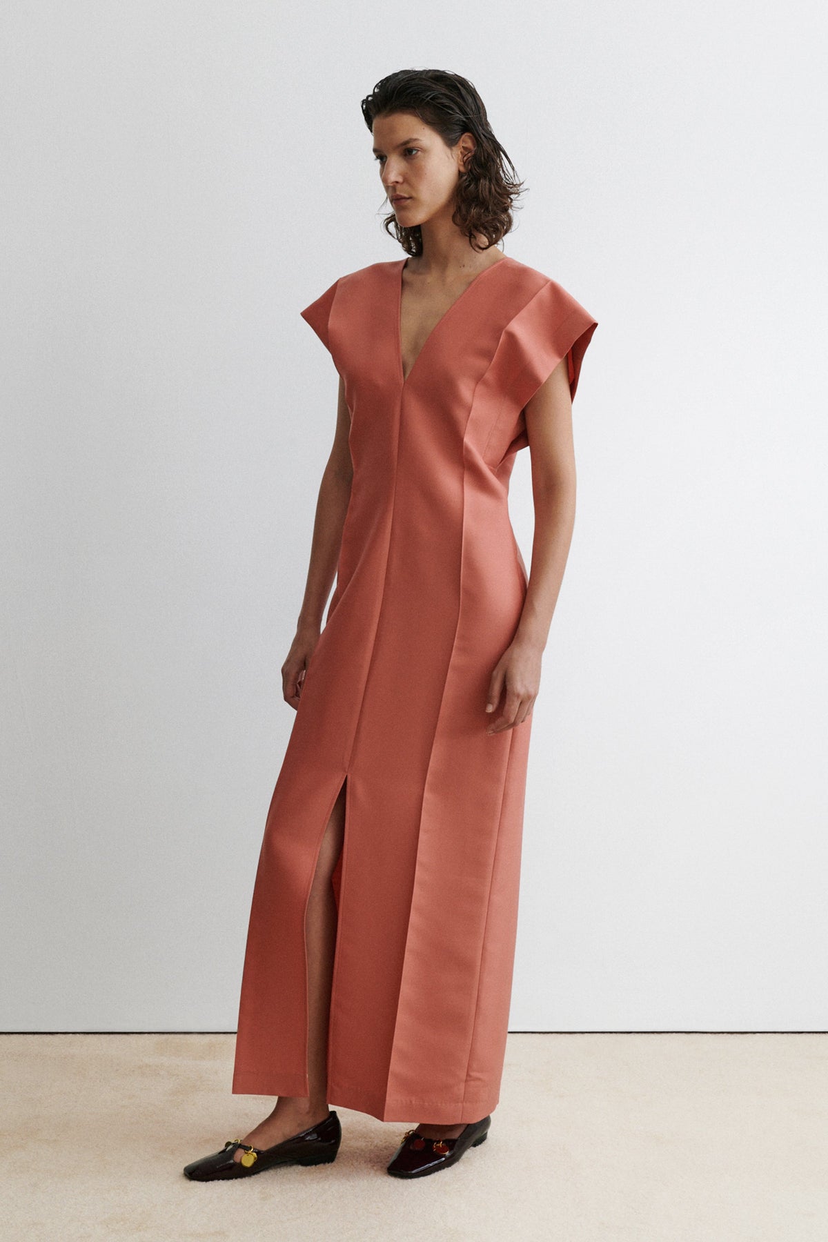 Sema Dress Dark Blush