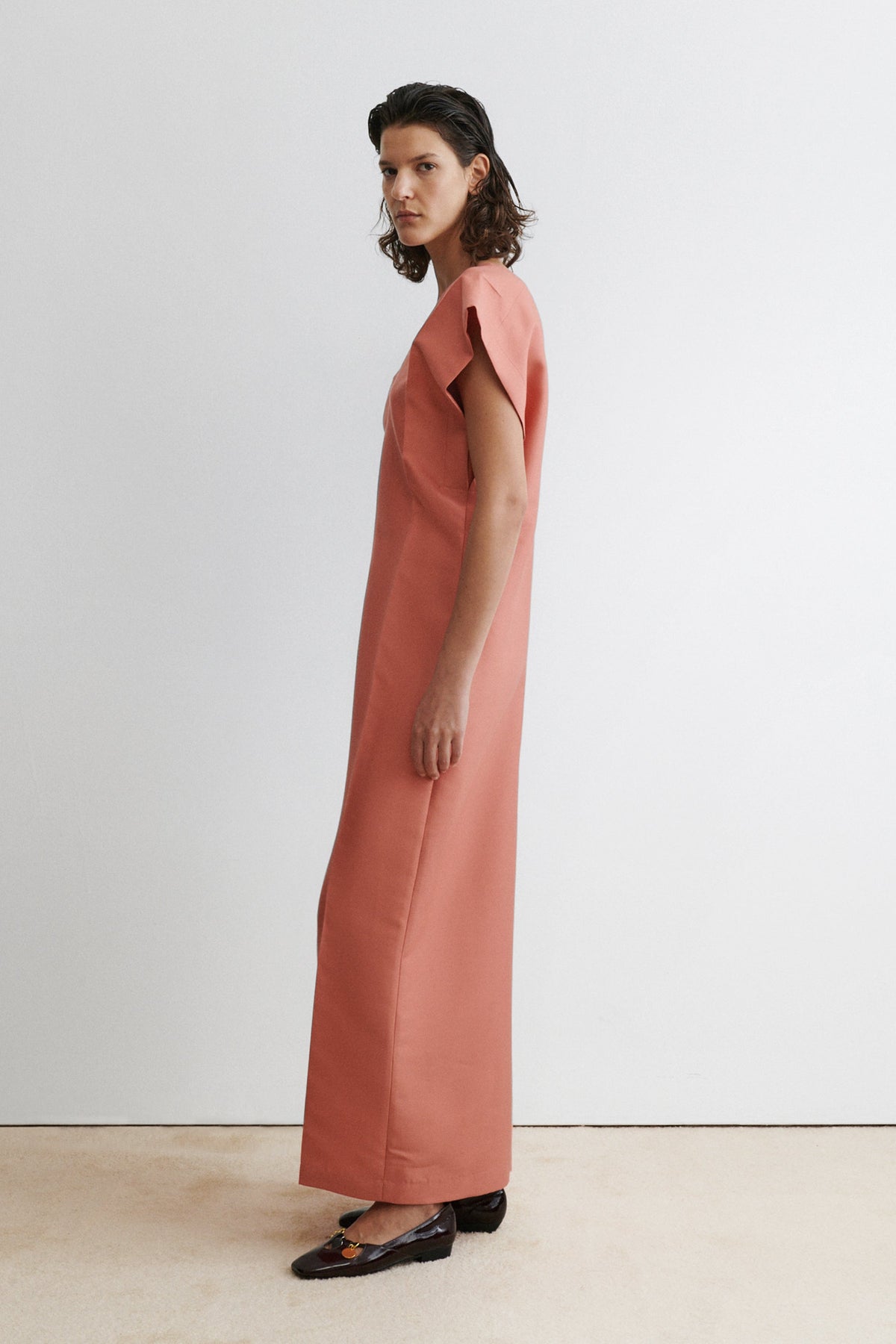 Sema Dress Dark Blush
