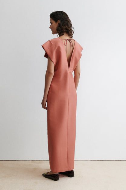 Sema Dress Dark Blush