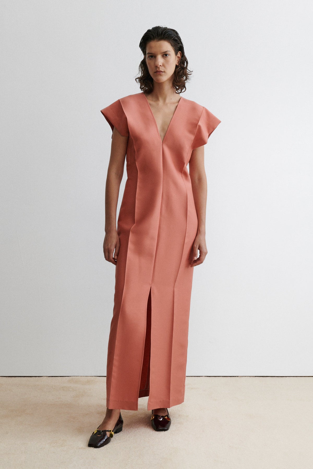 Sema Dress Dark Blush