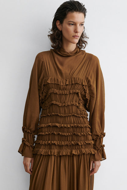 Joice Dress Ochre