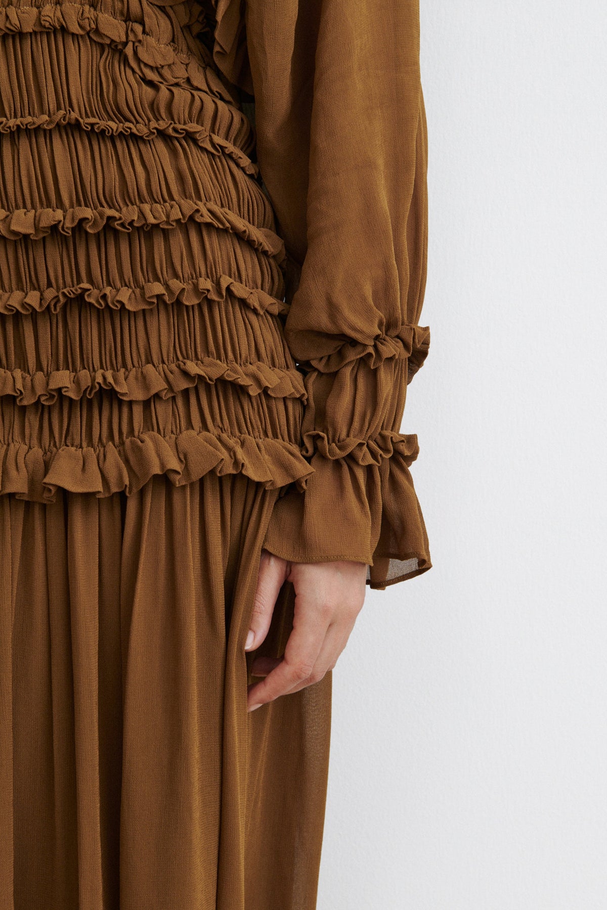 Joice Dress Ochre
