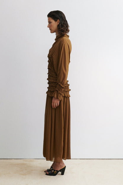 Joice Dress Ochre