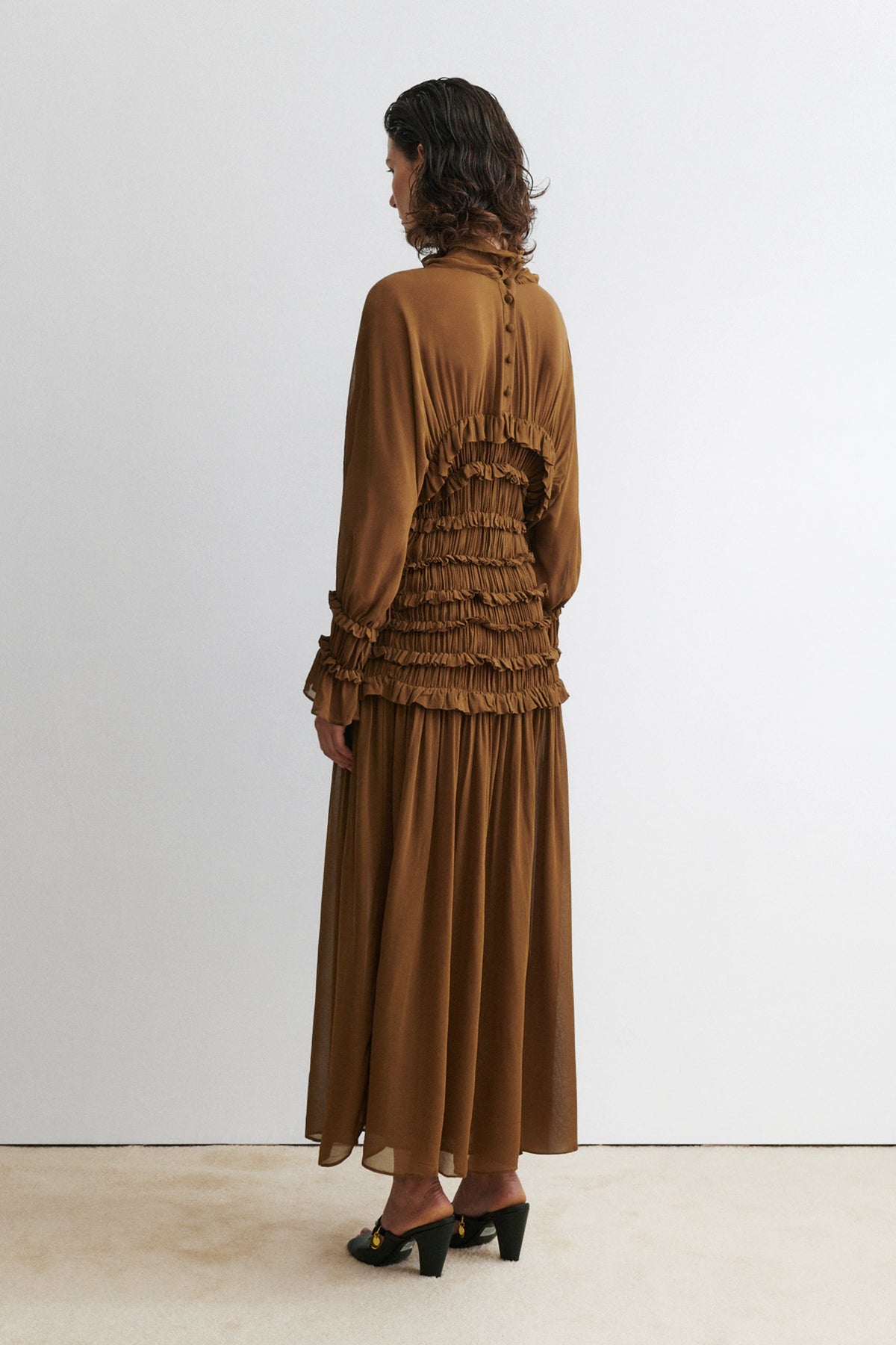 Joice Dress Ochre