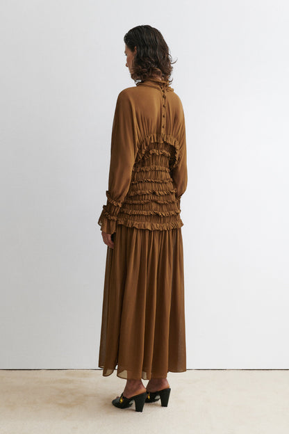 Joice Dress Ochre