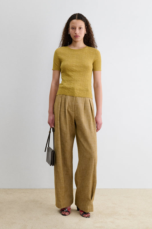 Kira Top Mustard