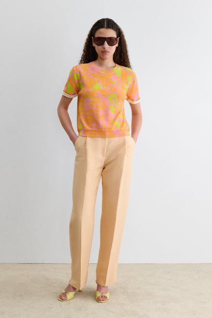 Inez Top Orange Obscura