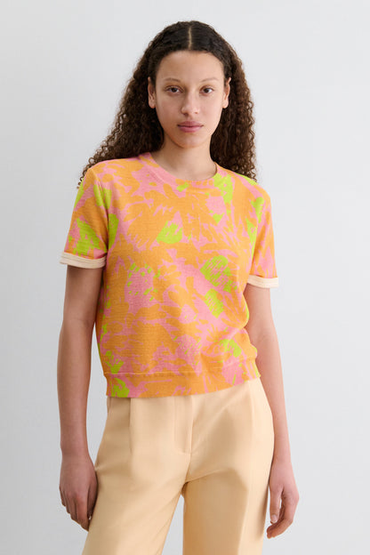 Inez Top Orange Obscura