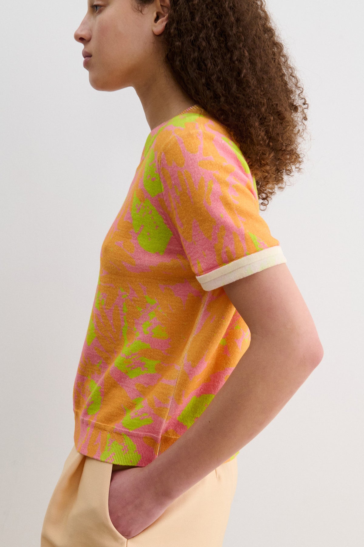 Inez Top Orange Obscura