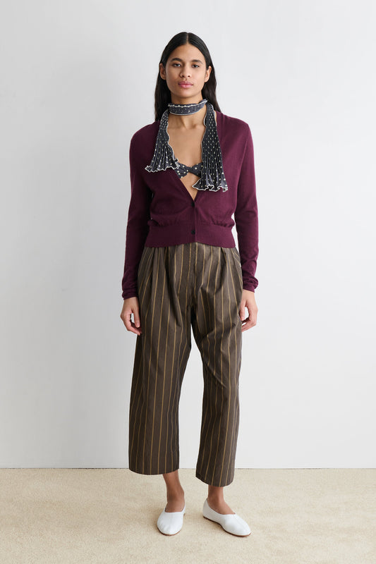 Lilt Cardigan Black Cherry