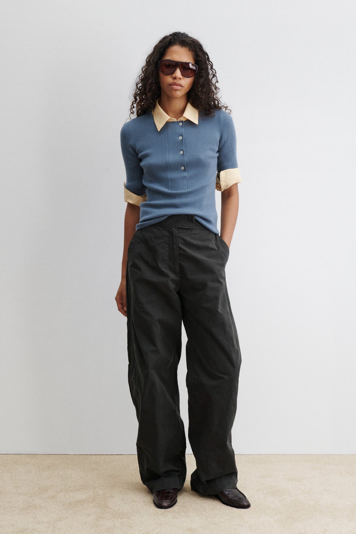 Allery Henley Chambray