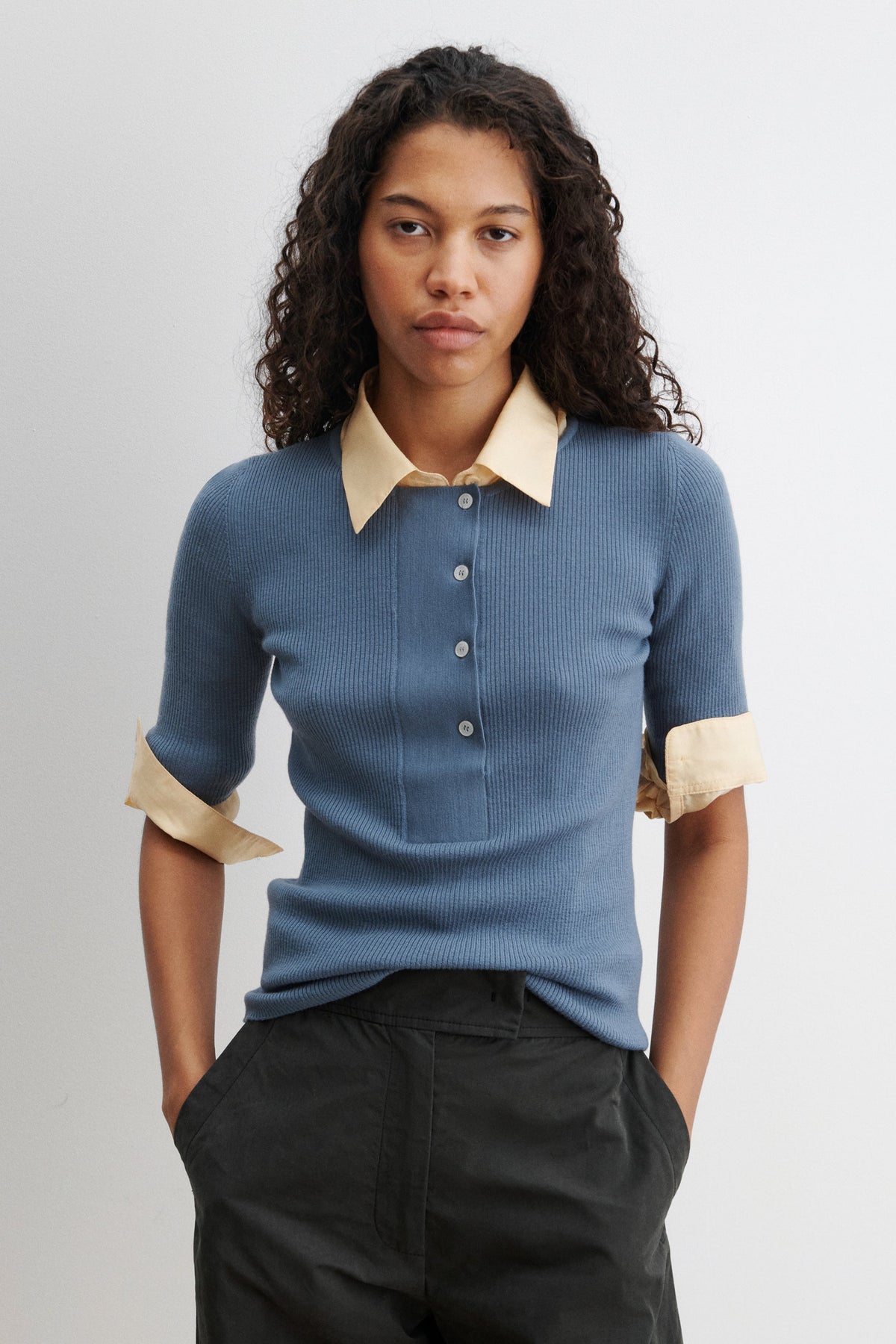 Allery Henley Chambray