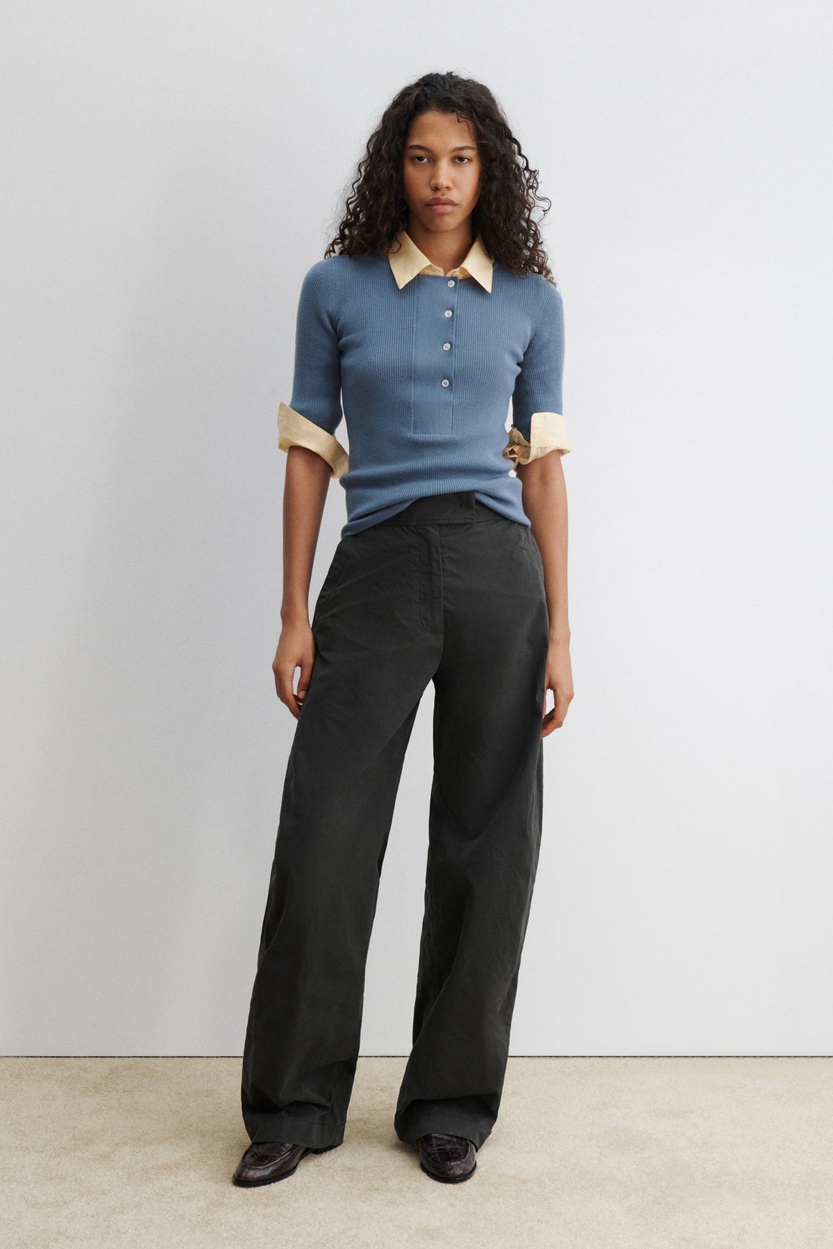 Allery Henley Chambray