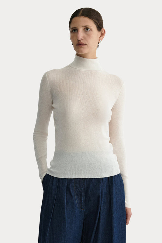 Lehto Turtleneck Ivory