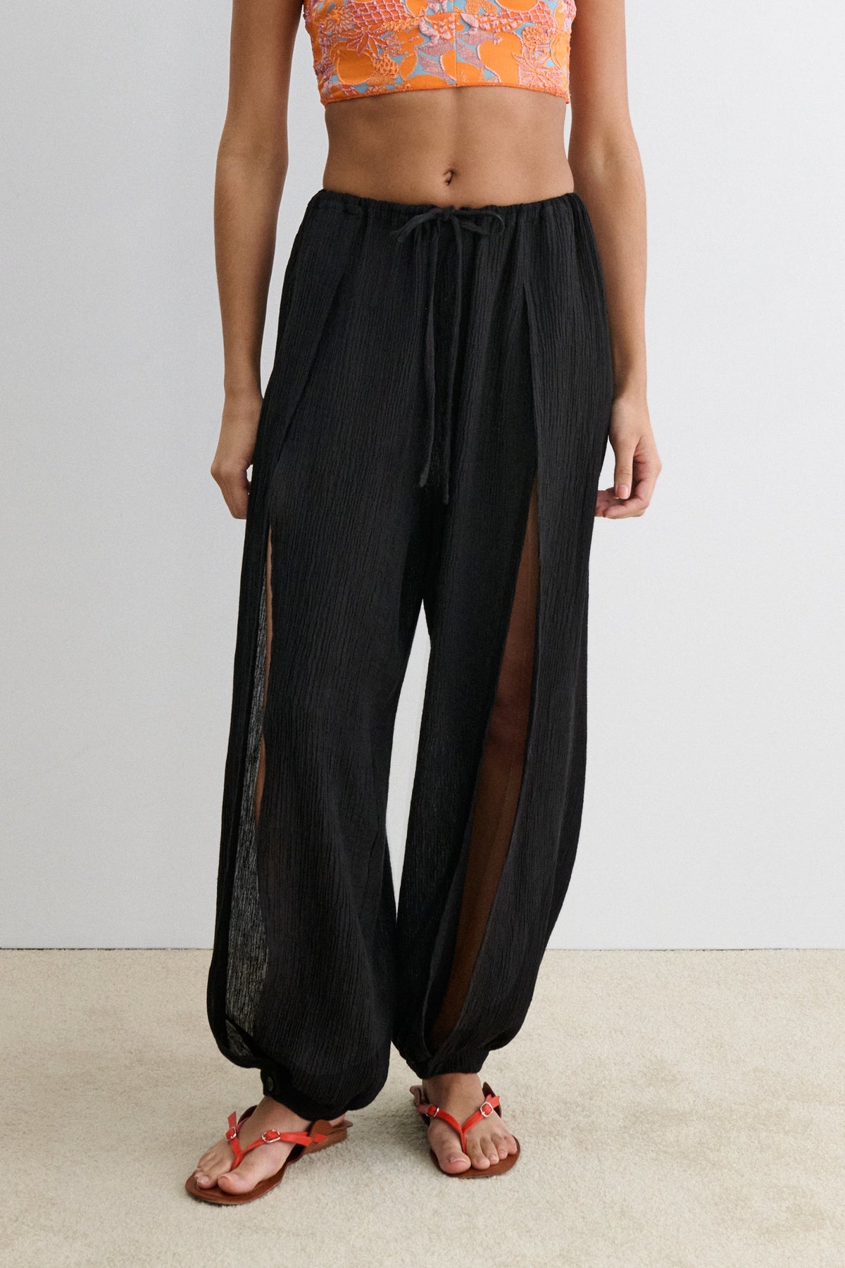 Split Pant Black