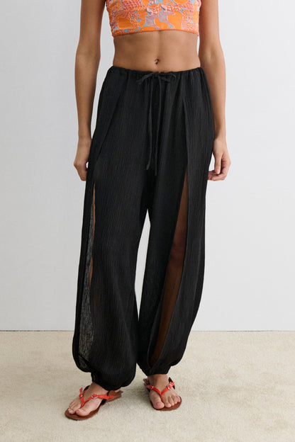 Split Pant Black