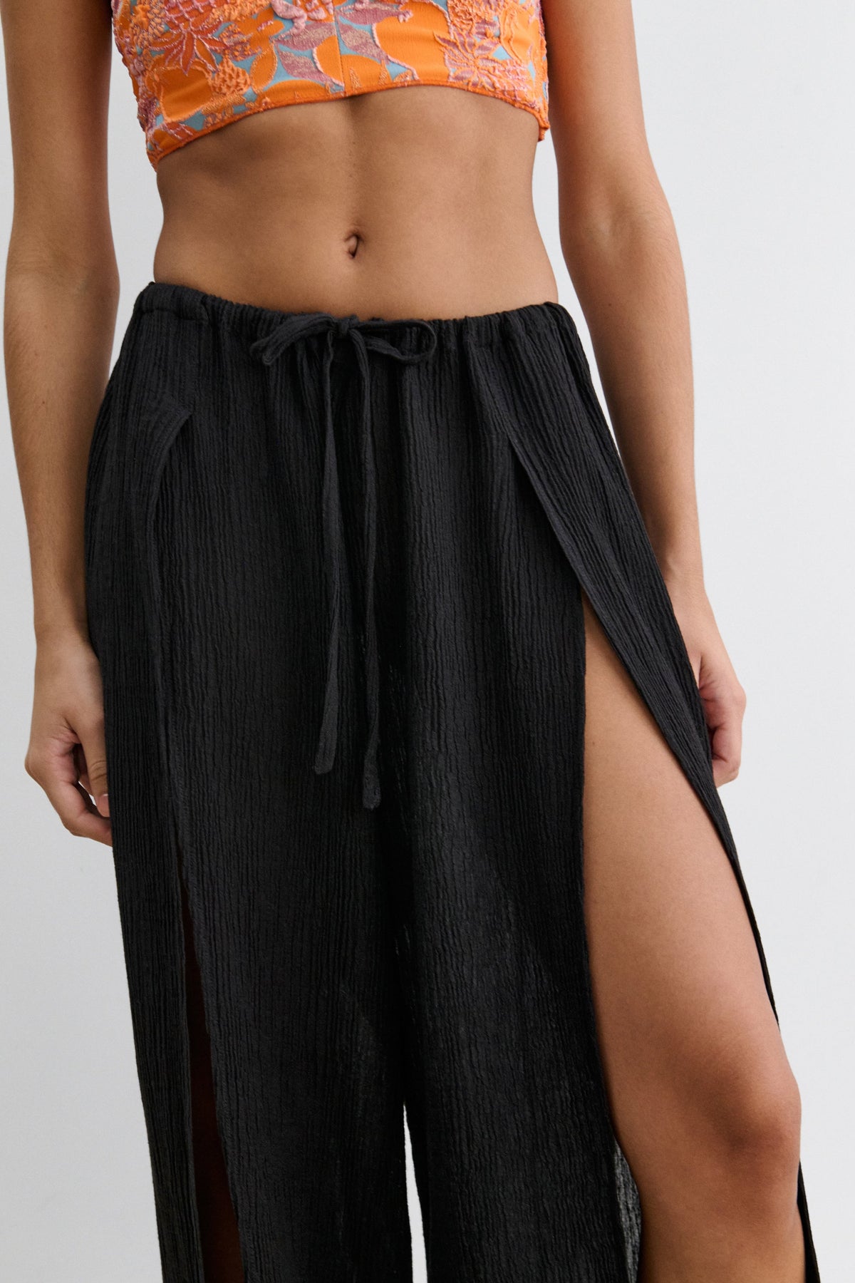 Split Pant Black