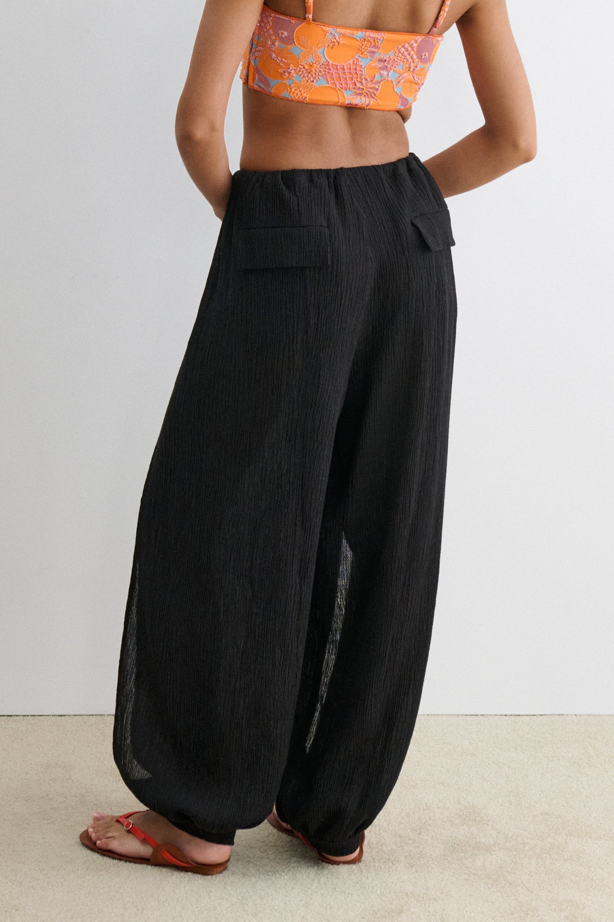 Split Pant Black