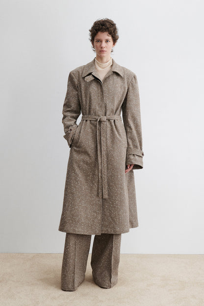Mosey Jacket Brown Herringbone